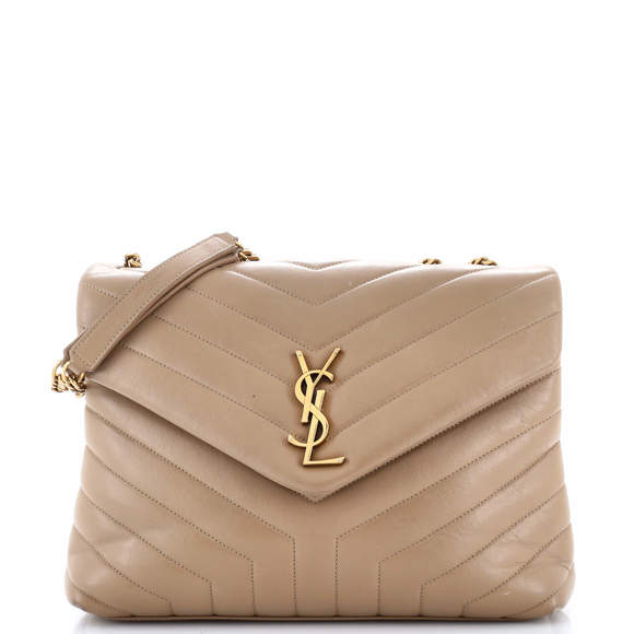 Saint Laurent Handbags - Saint Laurent Medium Loulou Shoulder Bag Matelasse Chevron Leather